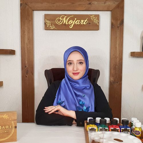آموزش نقاشی روی چرم