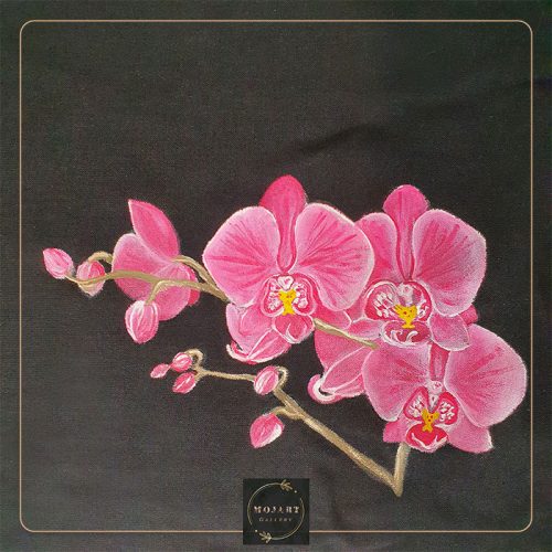 دوره مقدماتی - فصل 12 : نقاشی روی پارچه رنگ تیره (کرپ)