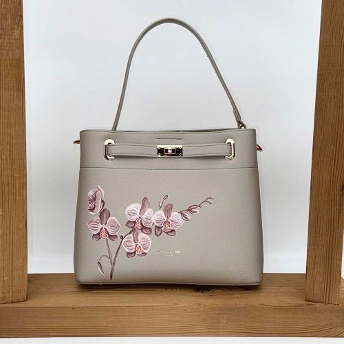 کیف دستی مدل David Jones CM6829H- طرح گل ارکید